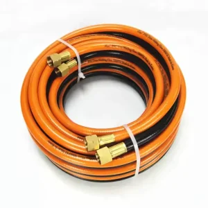 Oxygen Acetylene Argon Gas Braided Hose Flexible Welding Tubing 6mm 15mm Customizable Cutting Service