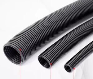 PA Bellows Tube PVC Corrugated Hose Corrugation Pipe Plastic Flexible Nylon Tube Natural Material