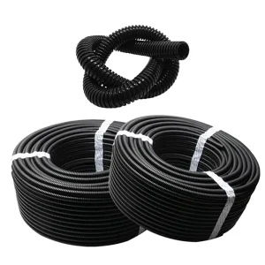 PA PP PE Split Loom Tubing Wire Conduit Hose Cover Corrugated Flexible Conduit Wire Loom Pipe Waterproof UL94-V0 Fire Rated