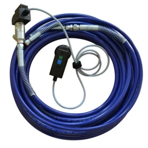 PA12 Thermoplastics Resin Hose High Tensile Fiber Braided 1/4-2” Customizable Length (50m/100m) Oil/Water Application