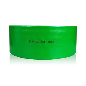 PE Braided Lay Flat Irrigation Hose for Home & Garden Greenhouse Use with Quick Couplings Water Saving Sprinkler System