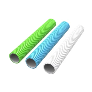 PE Corrugated Anti-Bacterial Tube for HVAC Systems Flexible Air Duct Ventilation Parts for Gym Basement Use Victorian Design