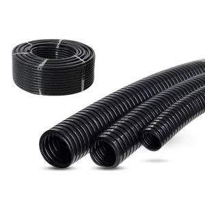 PE Corrugated Cable Conduit UV Resistant for Outdoor indoor Cable Management