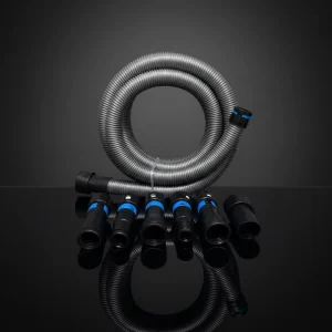 PE EVA Industrial Superior Airflow Flexible Central Cleaning Vacuum Cleaner Suction Spiral Extension Corrugate Hose Replacement