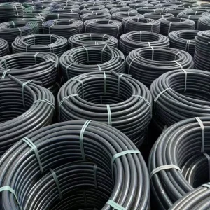 PE High Pressure Corrugated Tube Custom Cutting Available Flexible Conduit Pipe for Industrial Telecom Wiring