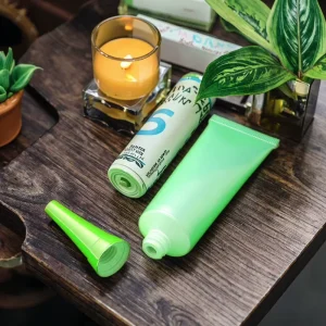 PE Laminated Aluminum Plastic Cosmetic Packaging Tube Empty LX109 Model