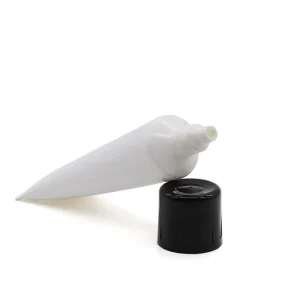 PE Lotion Tube BB Cream Body Clear Eco-friendly BPA Free Cosmetic Packaging Spray Nozzle Plastic Cosmetic Nozzle Tube