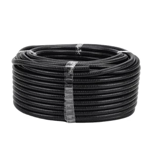PE Plastic Corrugated Electrical Flexible Hose Conduit Tube Flame Resistant Waterproof CE Certified