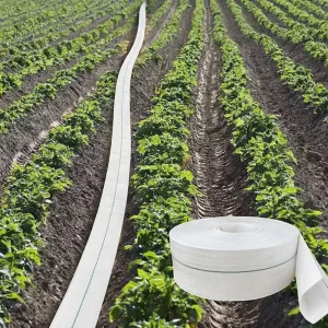 PE Woven Layflat Hose 1-12inch Size 20-200m Length Wear-resistant Lightweight for Farm Irrigation