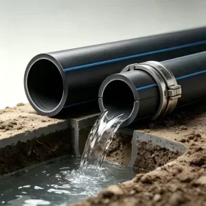 PE100 HDPE Water Supply Pipe Agricultural Drip Irrigation Polyethylene Tube High Pressure Resistant Hose Roll