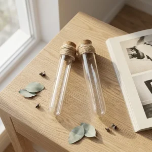 PET Plastic Packaging Tube with Full Wrap Label Customization