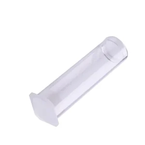 PETG PVC PC Clear Plastic Tube With String Cap