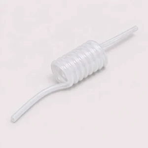 PFA Telescopic Spring Tube Insulation Aging Resistant Transparent Visible Semiconductor Chemical Laboratory Telescopic Hose