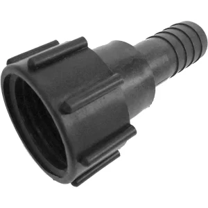 PP Connector Reducer Bushing IBC Tank Hose Adapter DIN 61 Drum Fitting Coupling with 1 1/4″ Hose Tail