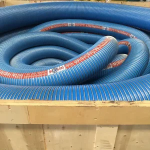 PP Oil Suction Delivery Hose Composite Hose Quick Coupling High Tensile Steel Wire Reinforced 10bar Working Pressure