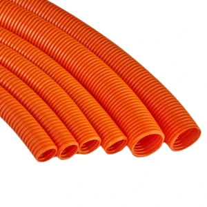 PP Plastic Bellow Pipe Corrugated Tube Flexible Conduit Electric Protection Hose 100m