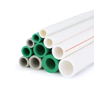 PP R Plastic Tubes High End Water Supply Pipes Durable Flexible Pressure Resistant High Temperature Resistant Eco Friendly