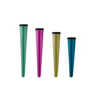 PS 116mm Pre Plastic Roll Pack Tube Packaging
