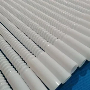 PTFE Convoluted Tube 3 4 Inch F4 Corrugated Pipe Hose