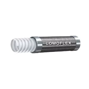 PTFE Corrugated Hose SUS304 Stainless Steel Braided High Pressure Corrosive Medium Hydraulic Hose