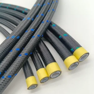 PTFE E85 Universal Racing Fuel Hose Oil Line Pipe Tube 4AN 6AN 8AN 10AN 12AN Nylon Stainless Steel Braided Hose PTFE