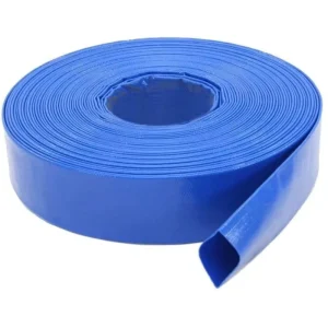 PTO Water Pump Matching 2bar PVC Layflat Water Pipe Irrigation Hose PTO Pump Pipe One time Weaving Molding Process