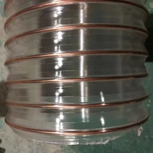PU Abrasion Resistance Hose Flexible Spiral Hose Steel Wire Vacuum Hose