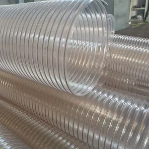 PU Air Steel Wire Flexible Spiral Duct Hose for Dust Collector