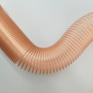 PU PVC Large Diameter Steel Wire Wood Dust Chips Highly Flexible Compressible Industrial Suction Spiral Plastic Duct Hose