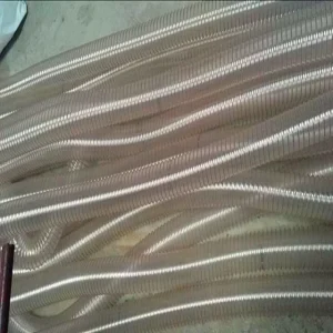 PU Steel Wire Abrasion Flexible Duct Suction Wire Hose