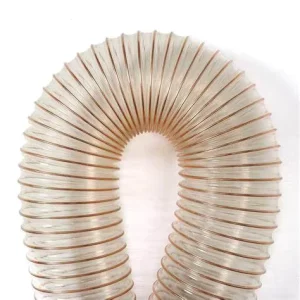 PU Ventilation Pipe 100mm 150mm 200mm Flexible PU Air Duct Hose