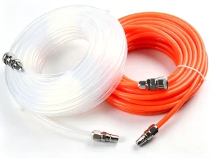 PVC Air Hose 300psi 2.8mm Wall Thickness 1ply 2ply High Tensile Polyester Braiding Reinforcement 10C +65C Working
