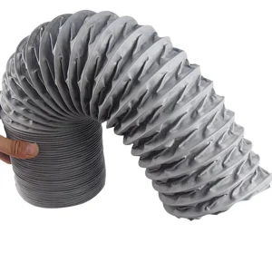 PVC Aluminum Flexible Ventilation Ducting High Temperature Resistant ( -30C +150C) 3000 Pa Operating Pressure High Toughness