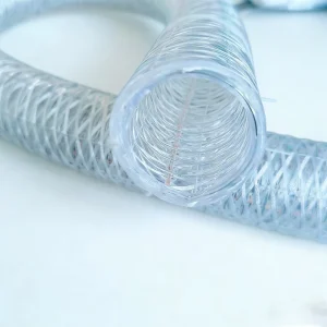 PVC Anti static High Pressure Transparent Fiber Reinforced Industrial Unloading Irrigation Oil Extraction Hose