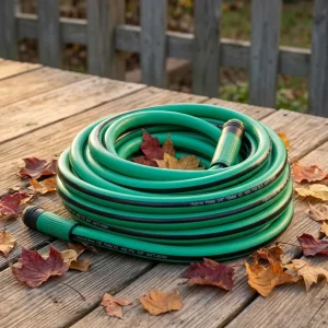 PVC Braided High Pressure Garden Hose 50FT With Ergonomic Hand Grip