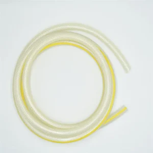 PVC Braided Reinforced Clear Hose Plastic Vinyl Tubing Fiber Braided Reinforced Hose for Water Transfer