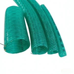 PVC Chemical Hose Oil Resistant UV Resistant Flexible Transparent Food Grade High Pressure Irrigation Hose