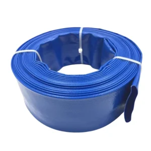 PVC Coated Flexible High Strength Agricultural Irrigation Hose Layflat Water Discharge Hose Pipe for Farm Watering