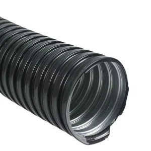 PVC Coated Stainless Steel Flexible Electrical Conduit Hose with High Flexibility and Wavy Shape