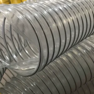 PVC Corrugated Pool Suction Hose Transparent Flexible Spiral Hose