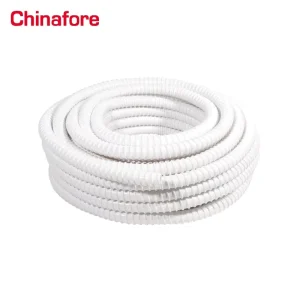 PVC Drain Tubing Flexible HVAC Water Drain Hose Corrugated Drain Pipe for Air Conditioner