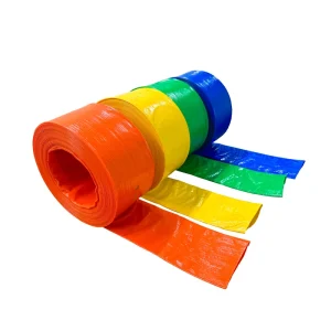 PVC Drainage Lay Flat Irrigation Hose 4 Inch High Pressure Anti Uv Flexible Durable