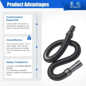 PVC Durable High Pressure Flexible Light Weight Heat Resistant Industrial Customized Hose for Outdoor Use