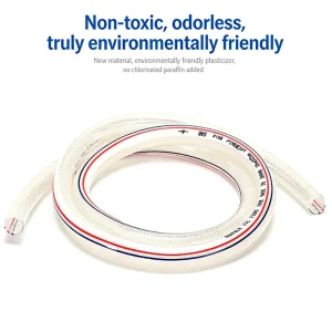 PVC Fiber Garden Hose Durable Flexible High Pressure Resistant UV Resistant 30m 50m 100m for Global Industrial