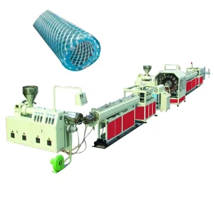 PVC Fiber Reinforced Flexible Pipe Production Line PVC Garden Hose Making Machine
