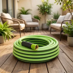 PVC Fiber Reinforced Hose High Pressure Flexible Water Hose for Garden Irrigation Agricultural Water Supply and Industrial Use