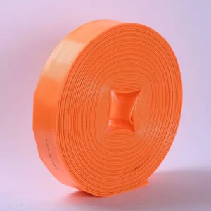 PVC Flat Lay Irrigation Pipes Used by Manufacturers for Greenhouses farm Fields