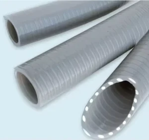 PVC Flexible Corrugated Hose Pipe 23468 Inch Spiral Suction Water Pump Hose Smooth Surface for Drainage Air