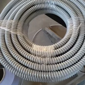 PVC Flexible Duct Hose Pipe Grey for Industrial Hose