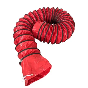 PVC Flexible Duct Hose Steel Ring Reinforced Collapsible Vent Pipe for Mining Paint Booth Shipbuilding Air Exhaust